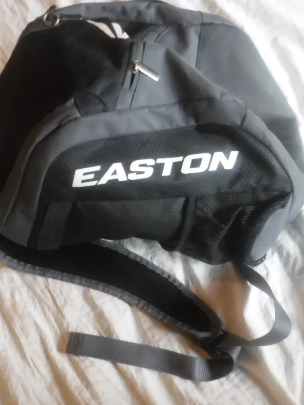 Easton Small Black Eqipment Baseball Softball Back Pack Pre Owned
